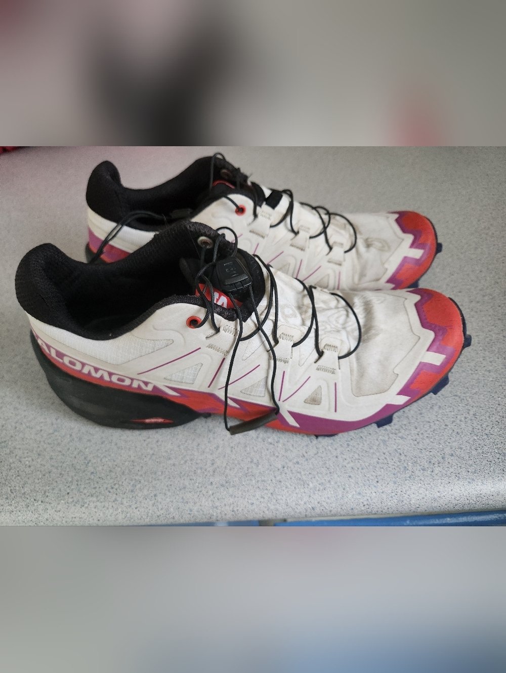 Womens Salomon Speedcross 6 Sneaker Shoes size 8.5